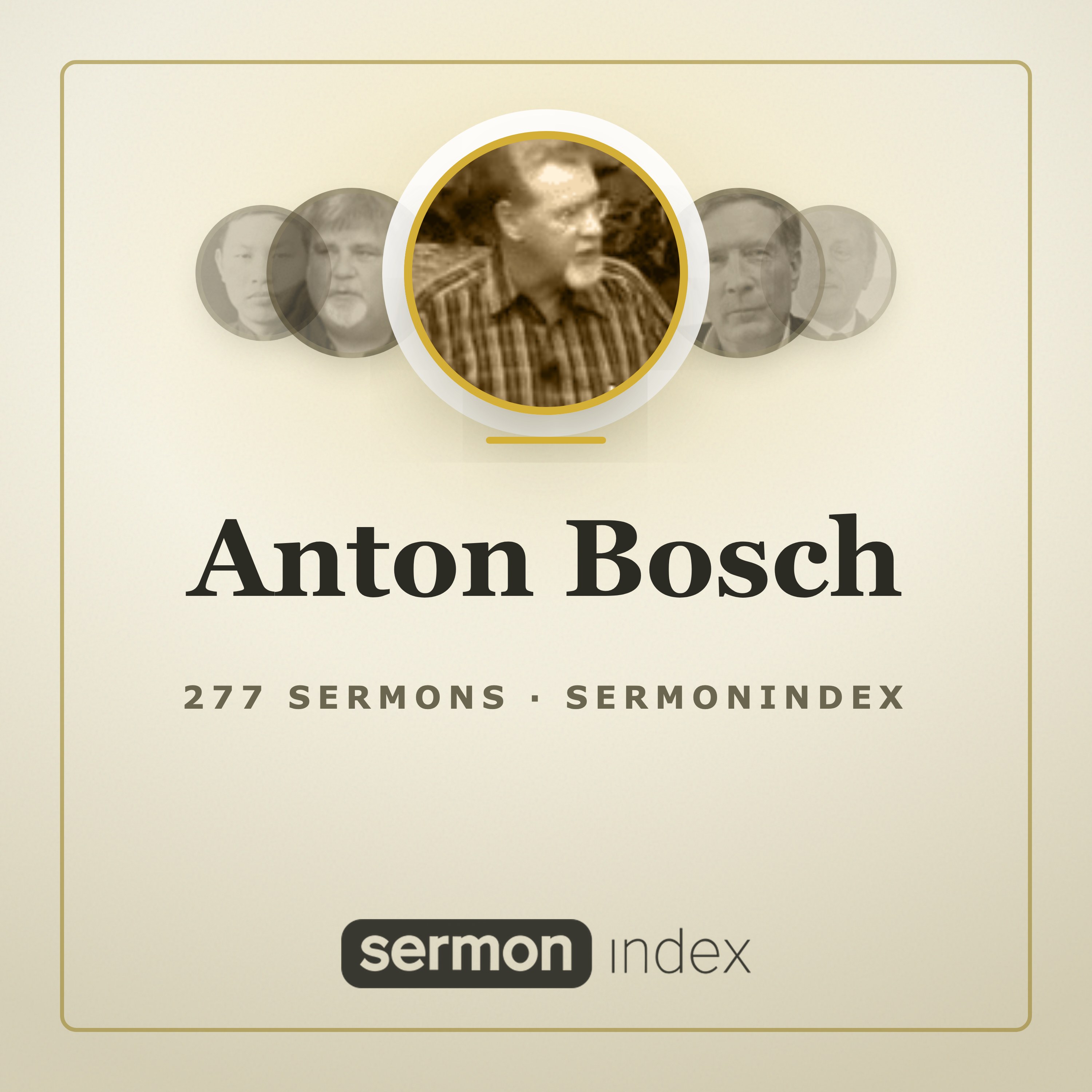 Anton Bosch — SermonIndex podcast artwork