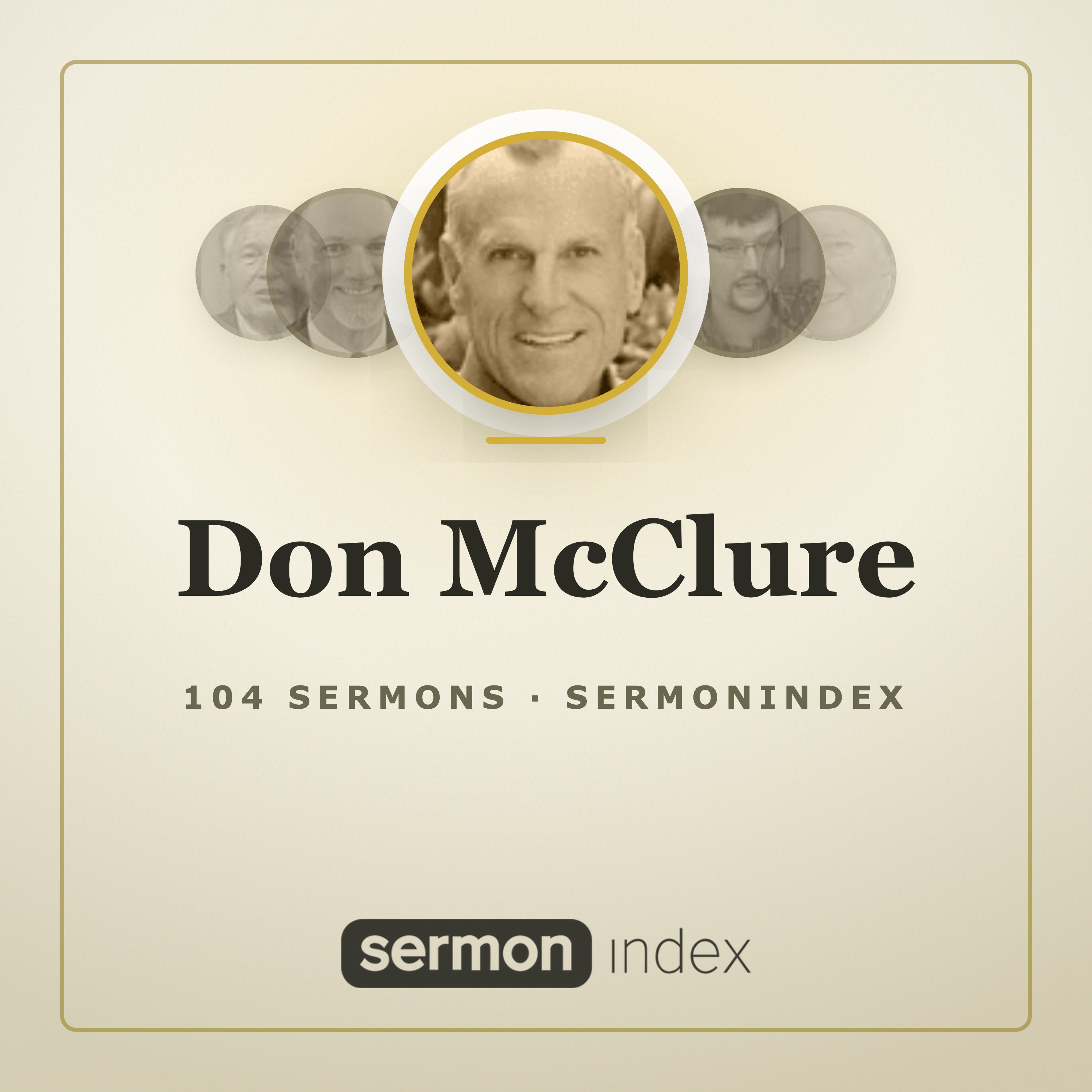Don McClure — SermonIndex podcast artwork