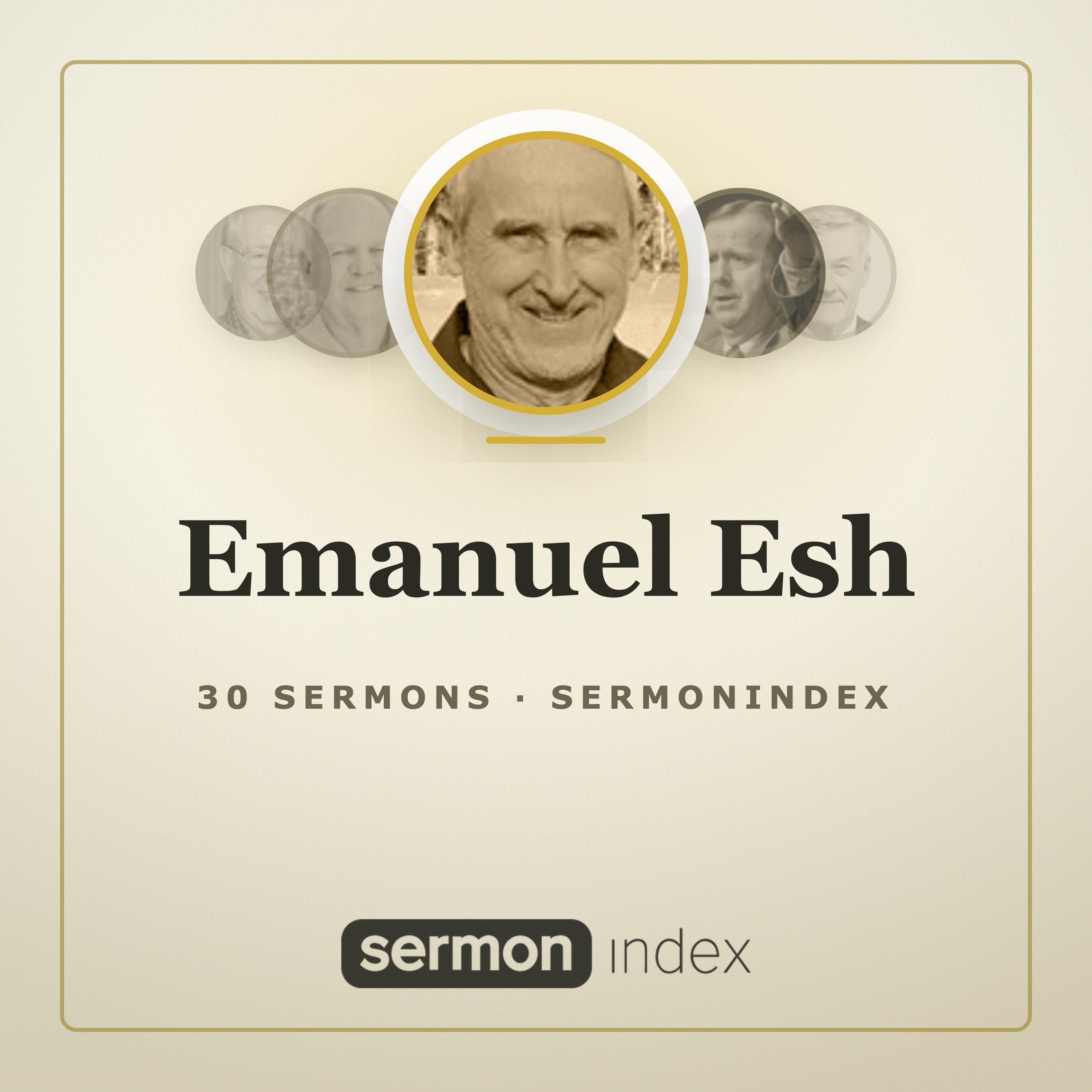 Emanuel Esh — SermonIndex podcast artwork