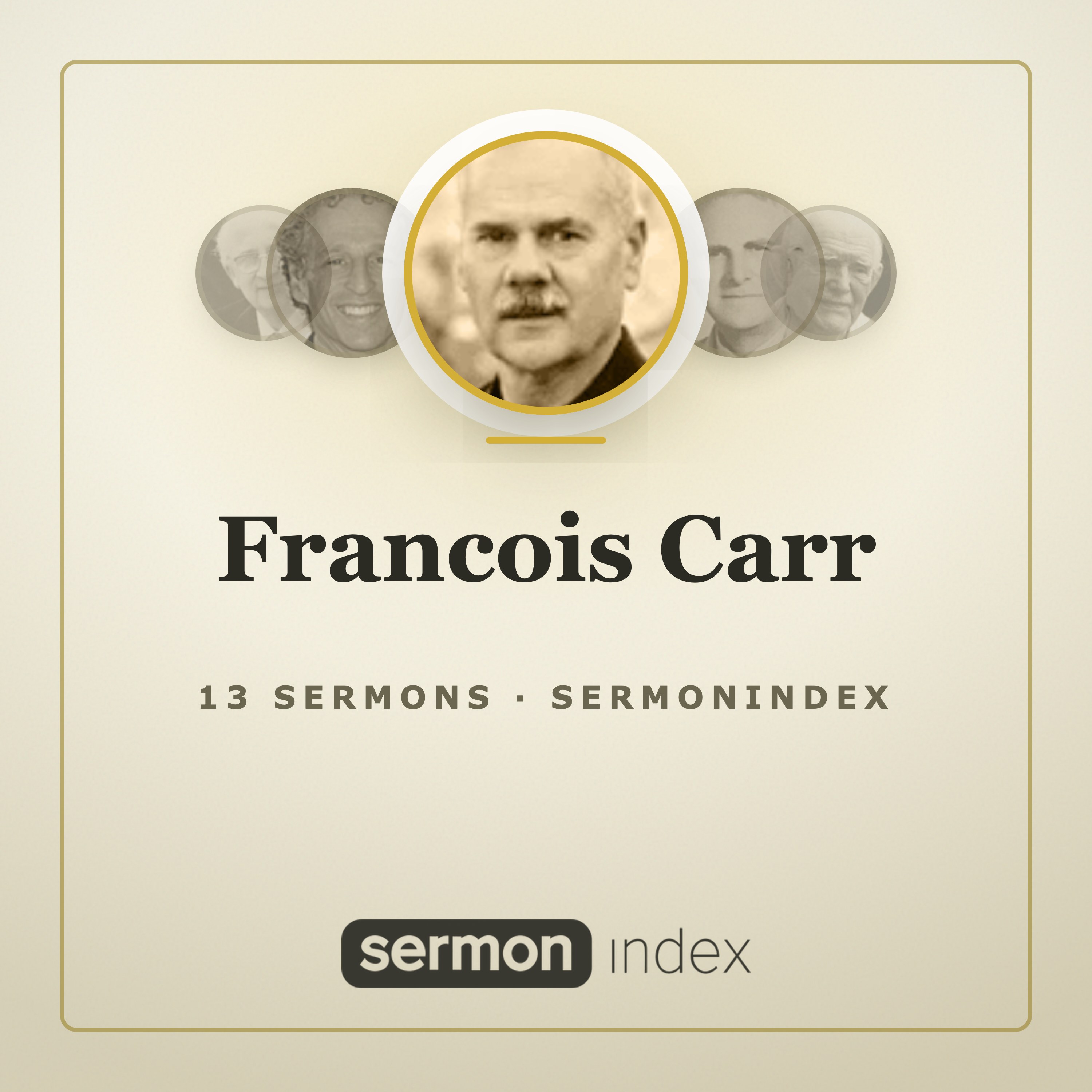 Francois Carr — SermonIndex podcast artwork
