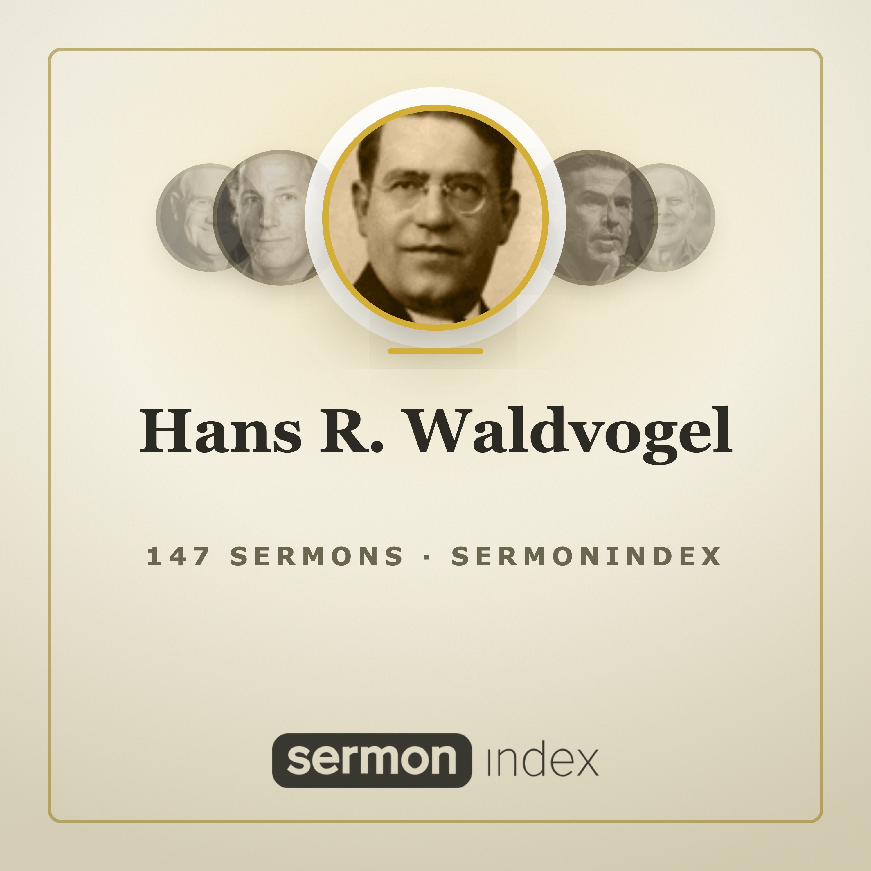 Hans R. Waldvogel — SermonIndex podcast artwork
