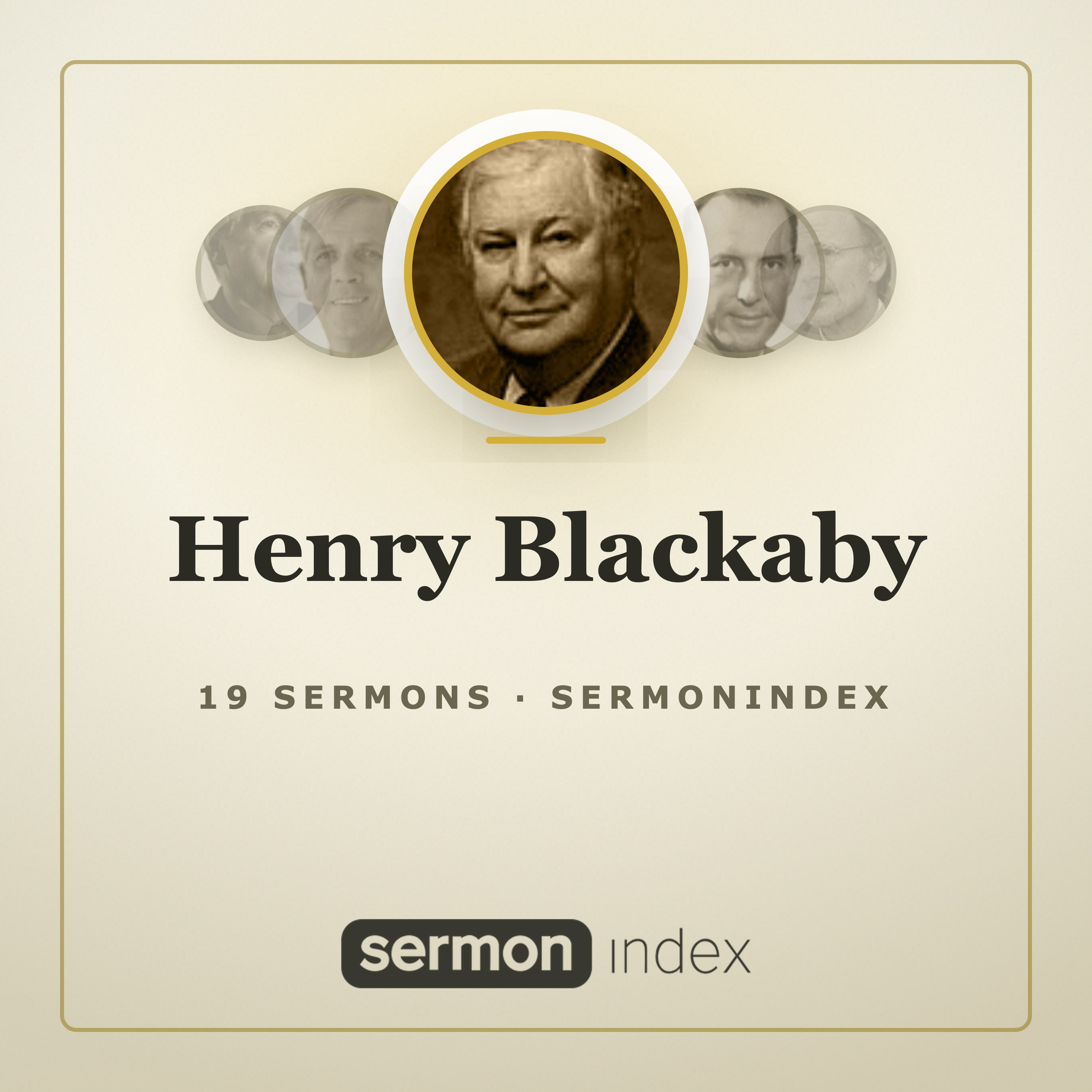 Henry Blackaby — SermonIndex podcast artwork
