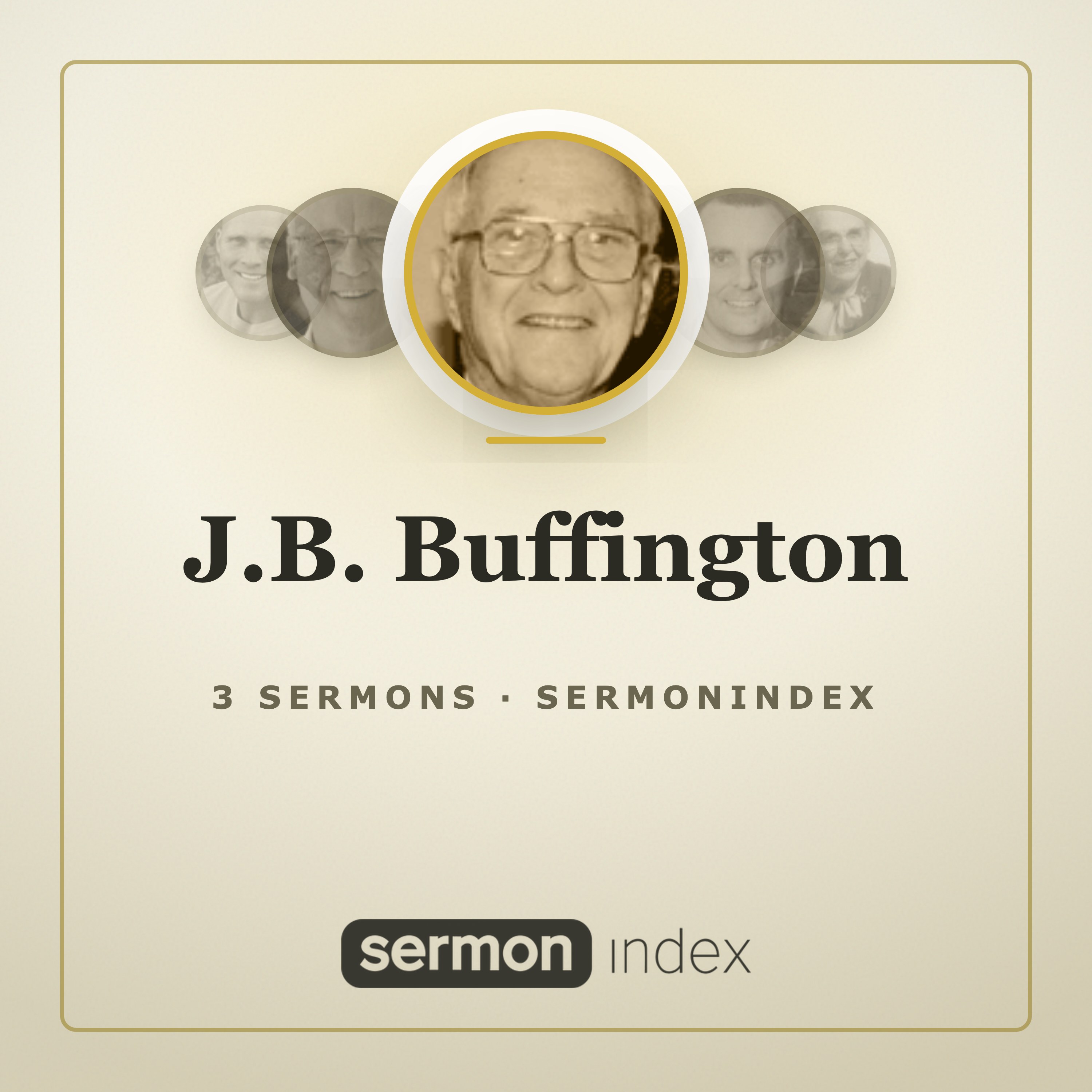 J.B. Buffington — SermonIndex podcast artwork