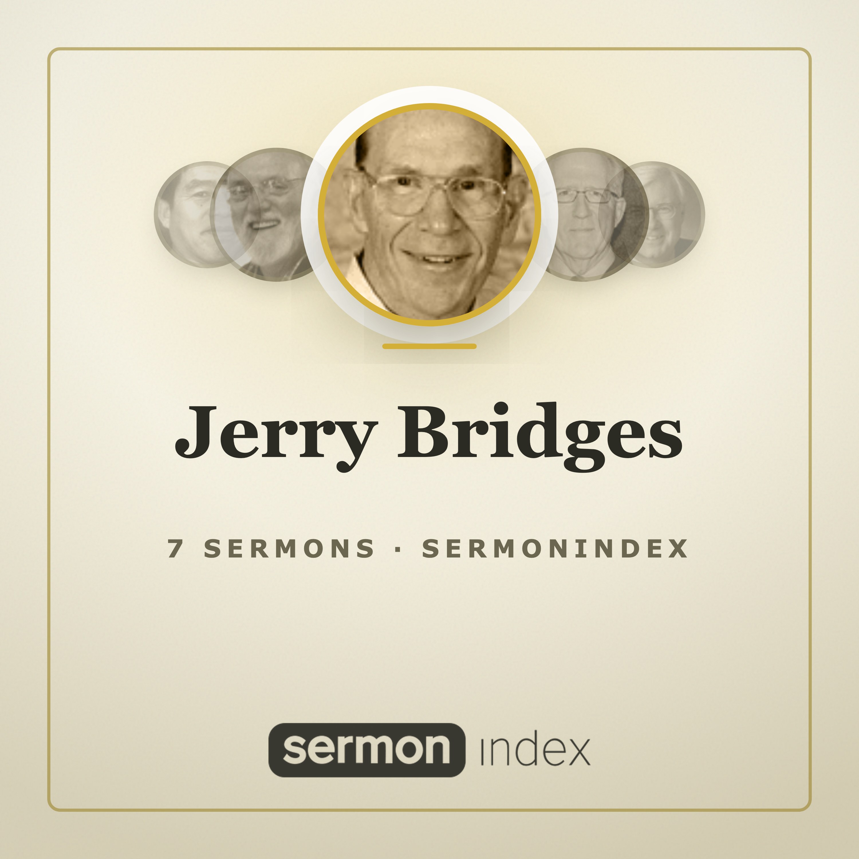 Jerry Bridges — SermonIndex podcast artwork