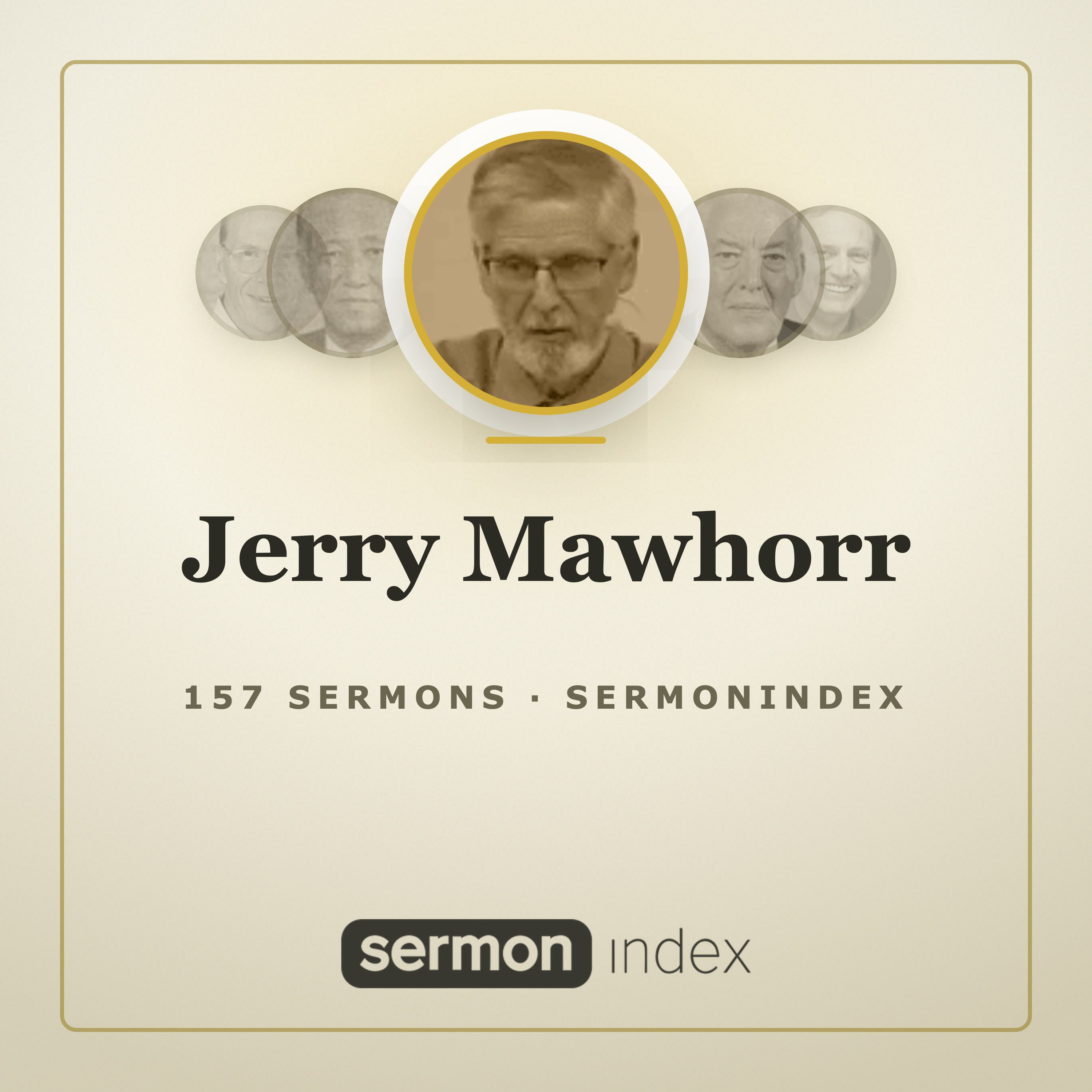 Jerry Mawhorr — SermonIndex podcast artwork
