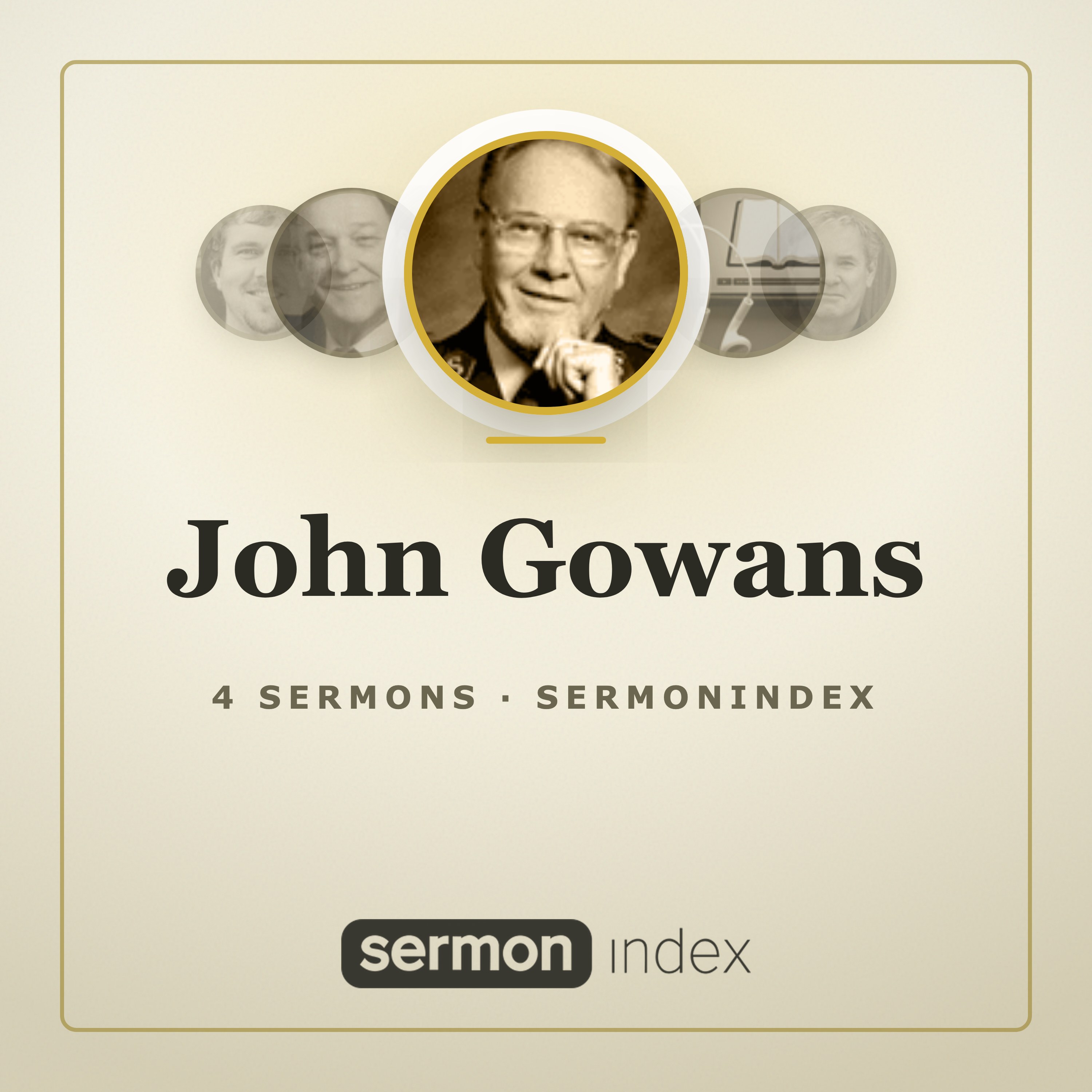 John Gowans — SermonIndex podcast artwork