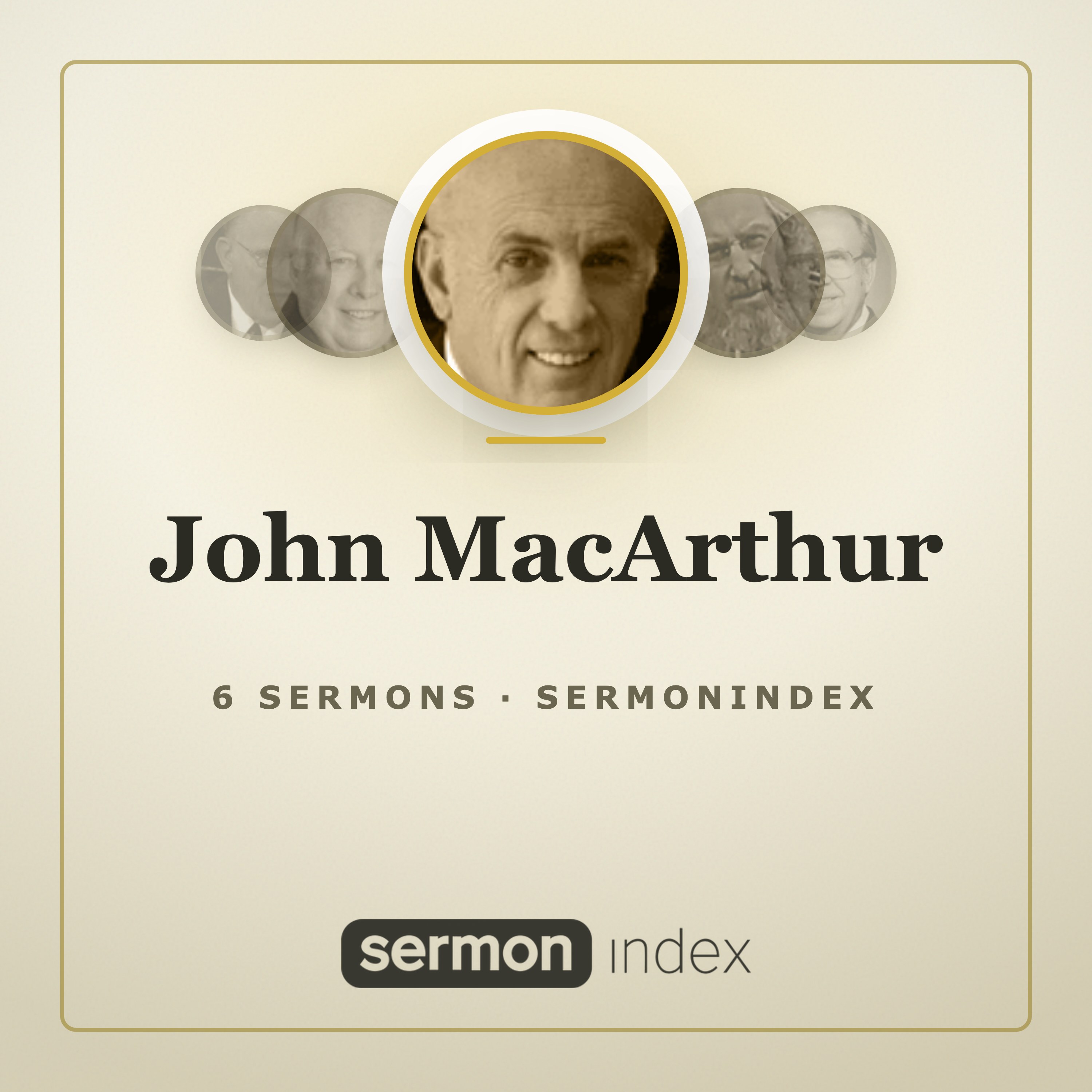 John MacArthur — SermonIndex podcast artwork