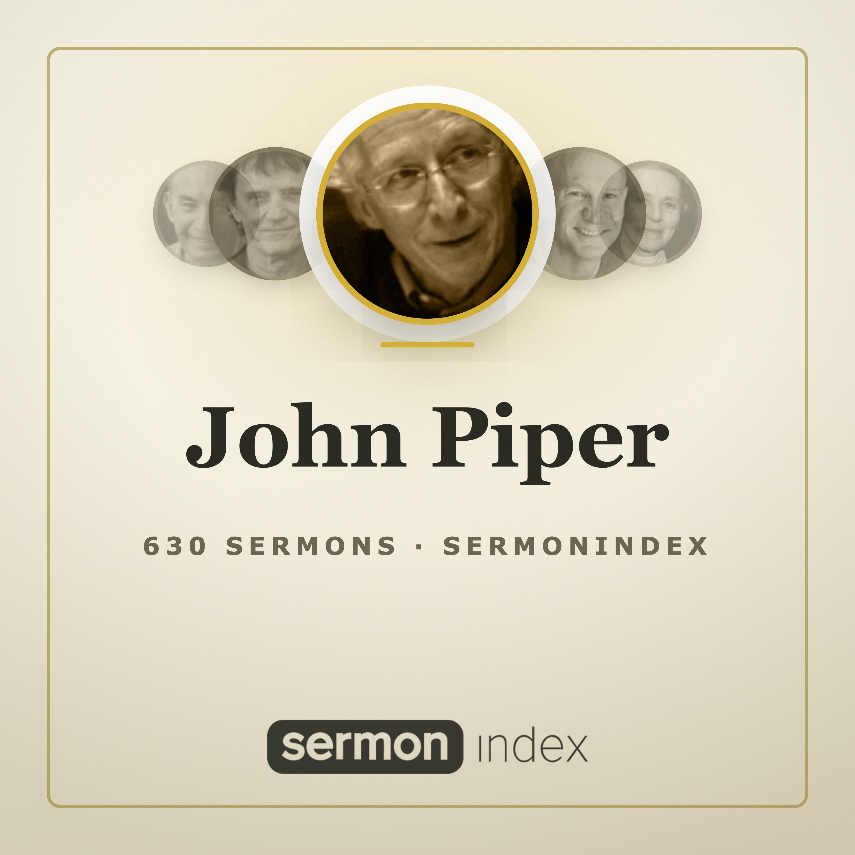 John Piper — SermonIndex podcast artwork