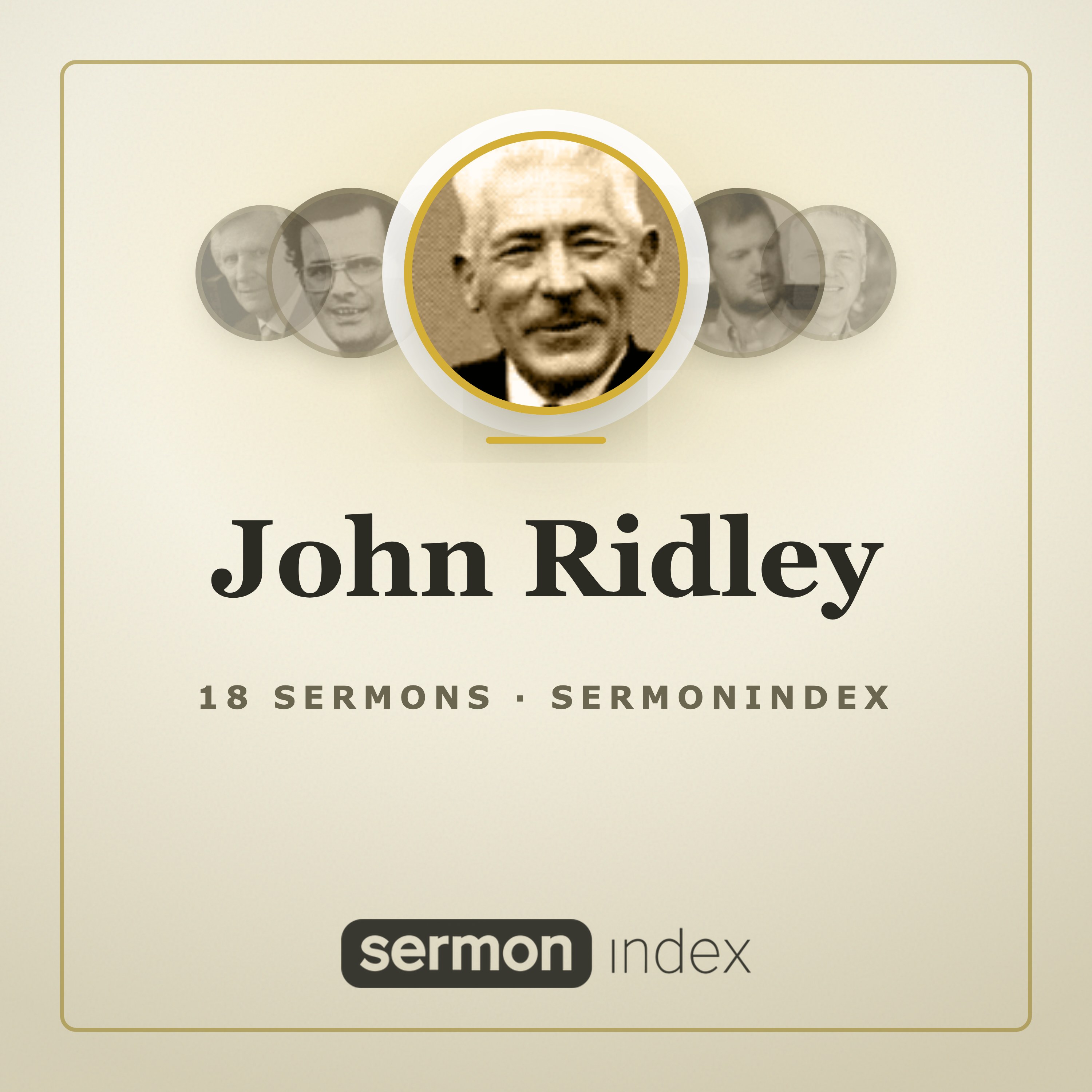 John Ridley — SermonIndex podcast artwork