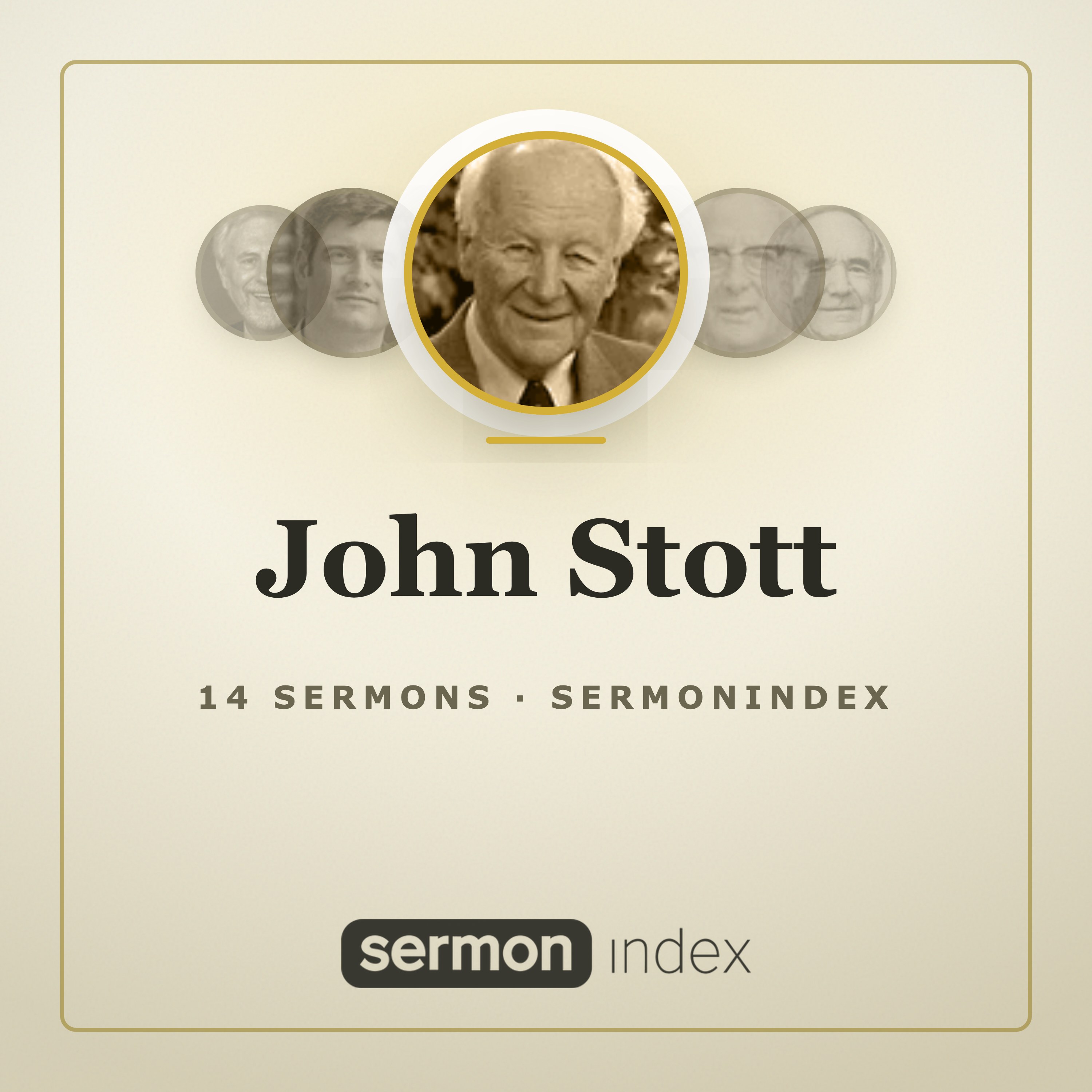 John Stott — SermonIndex podcast artwork
