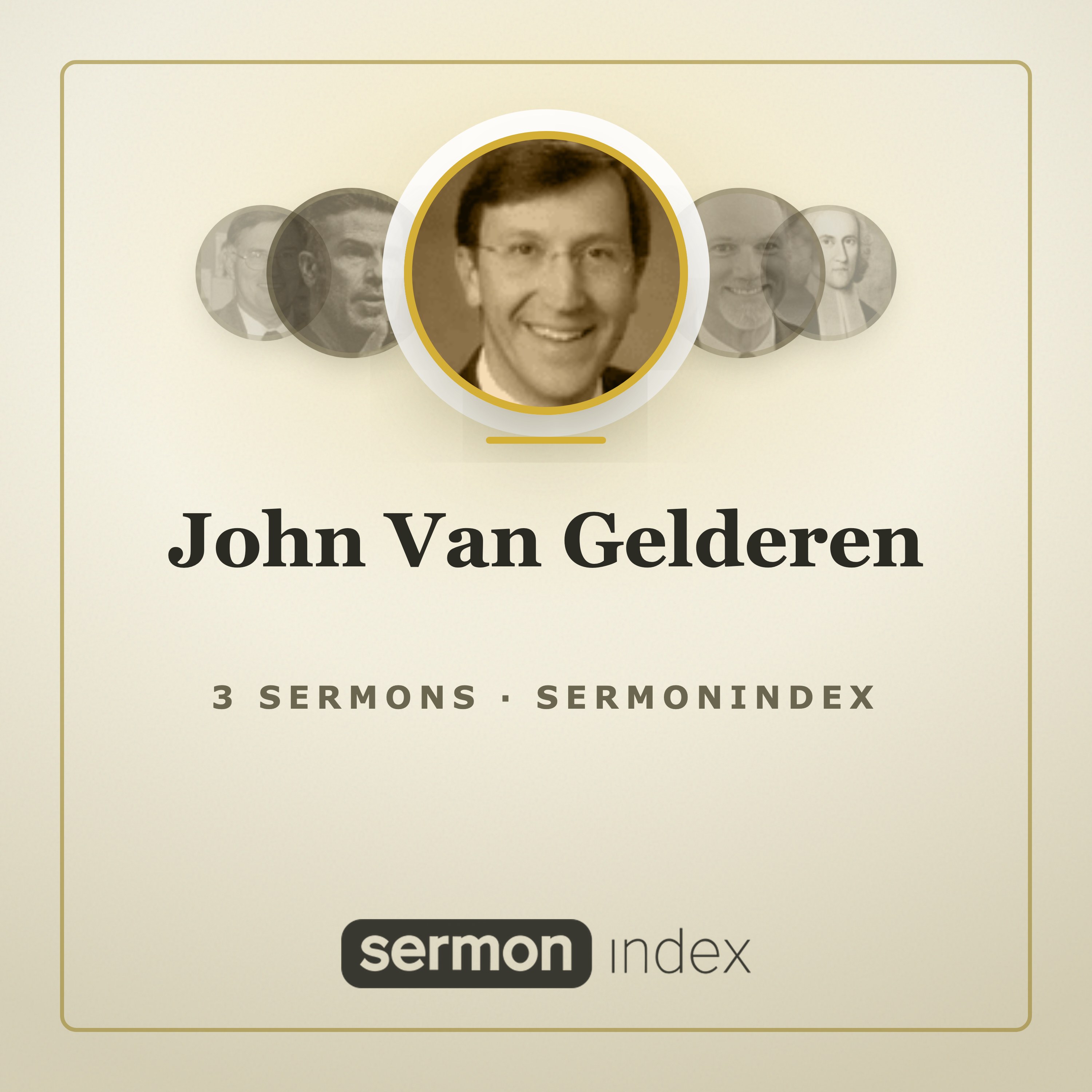 John Van Gelderen — SermonIndex podcast artwork