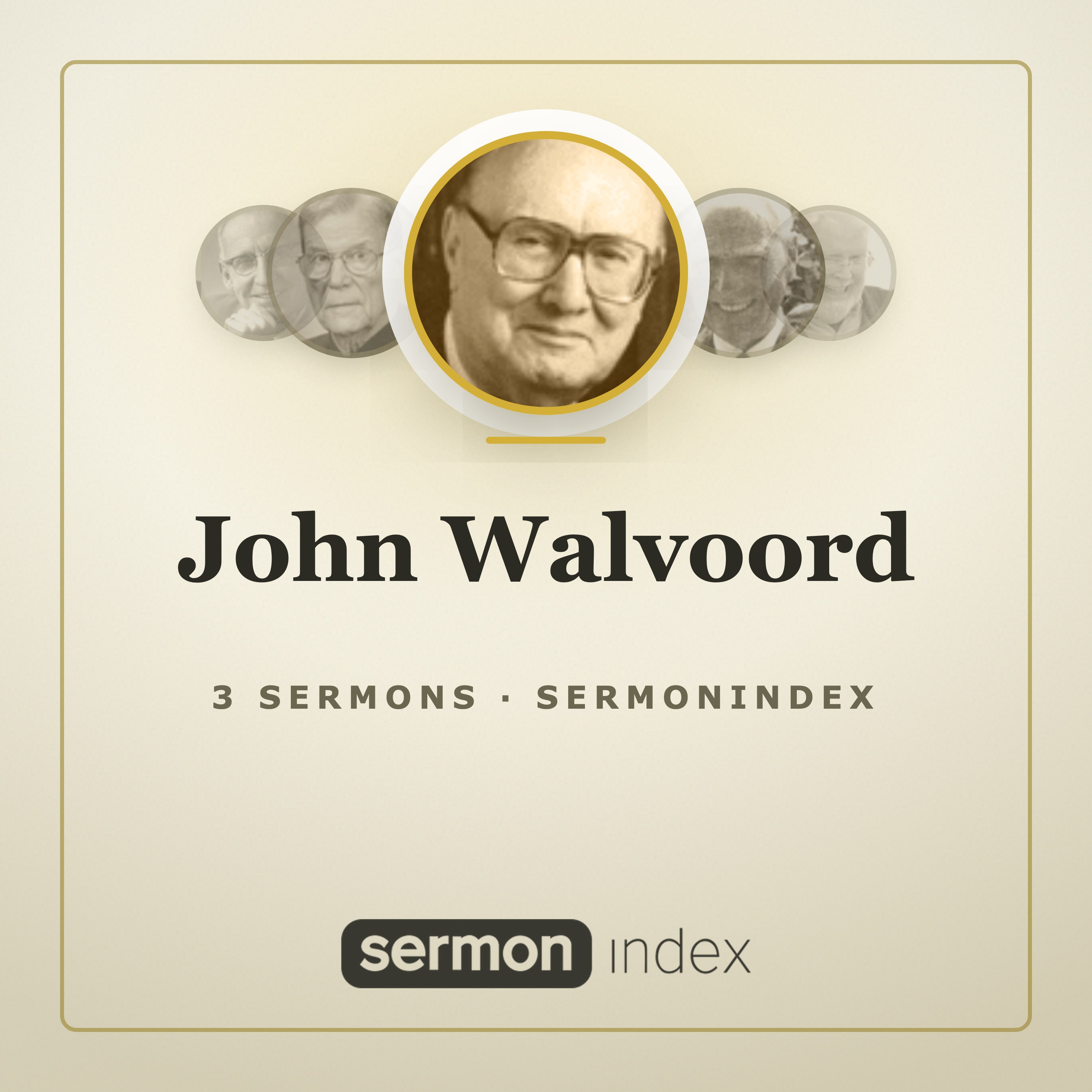 John Walvoord — SermonIndex podcast artwork