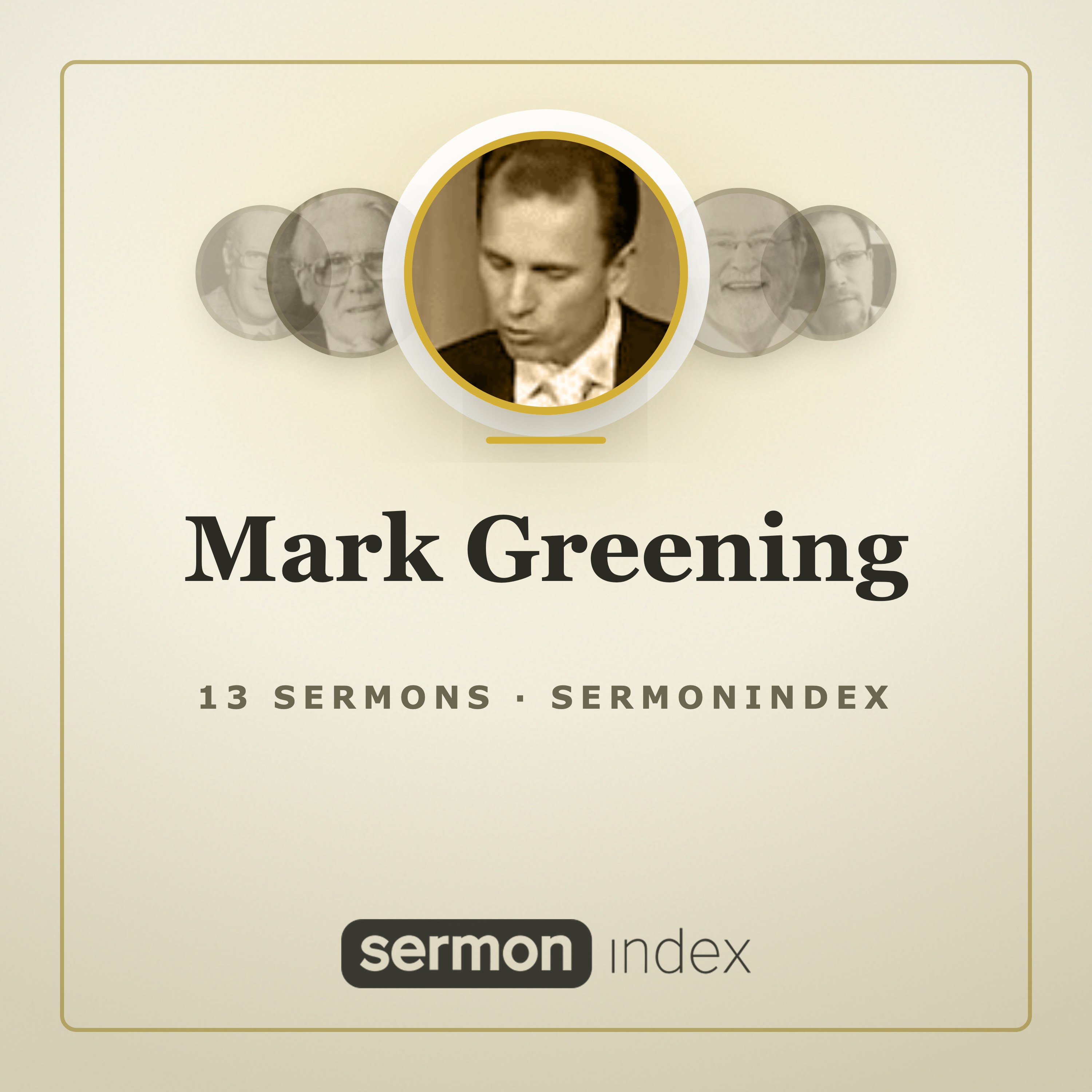 Mark Greening — SermonIndex podcast artwork