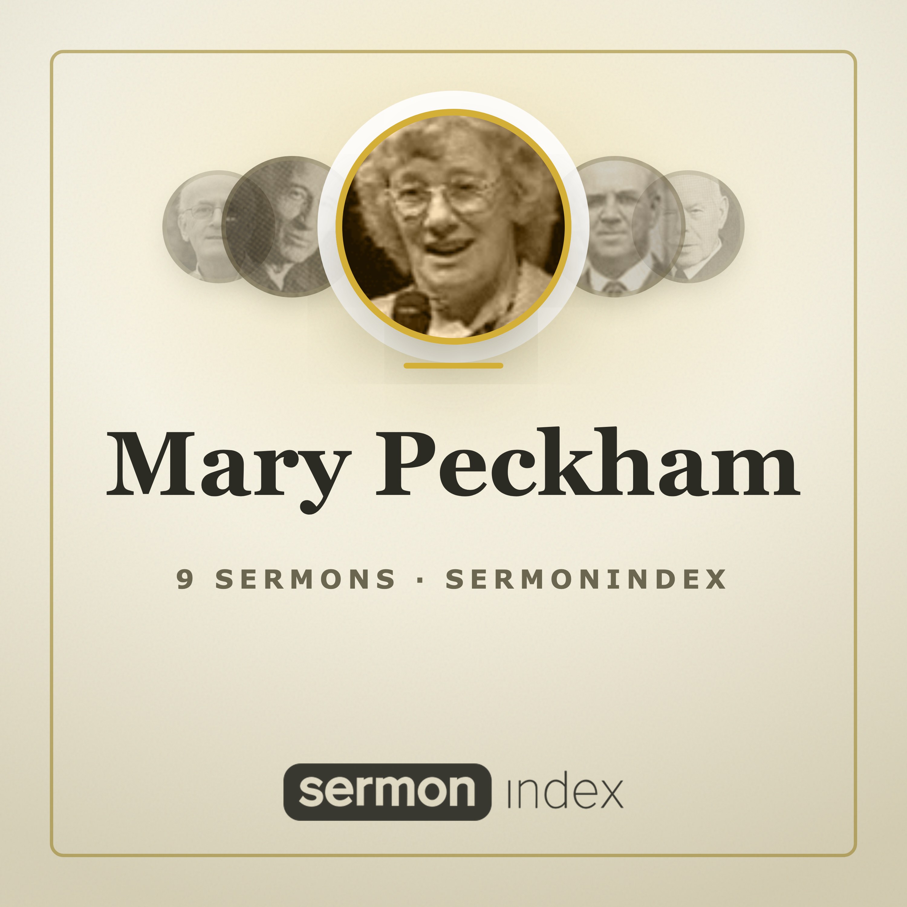 Mary Peckham — SermonIndex podcast artwork