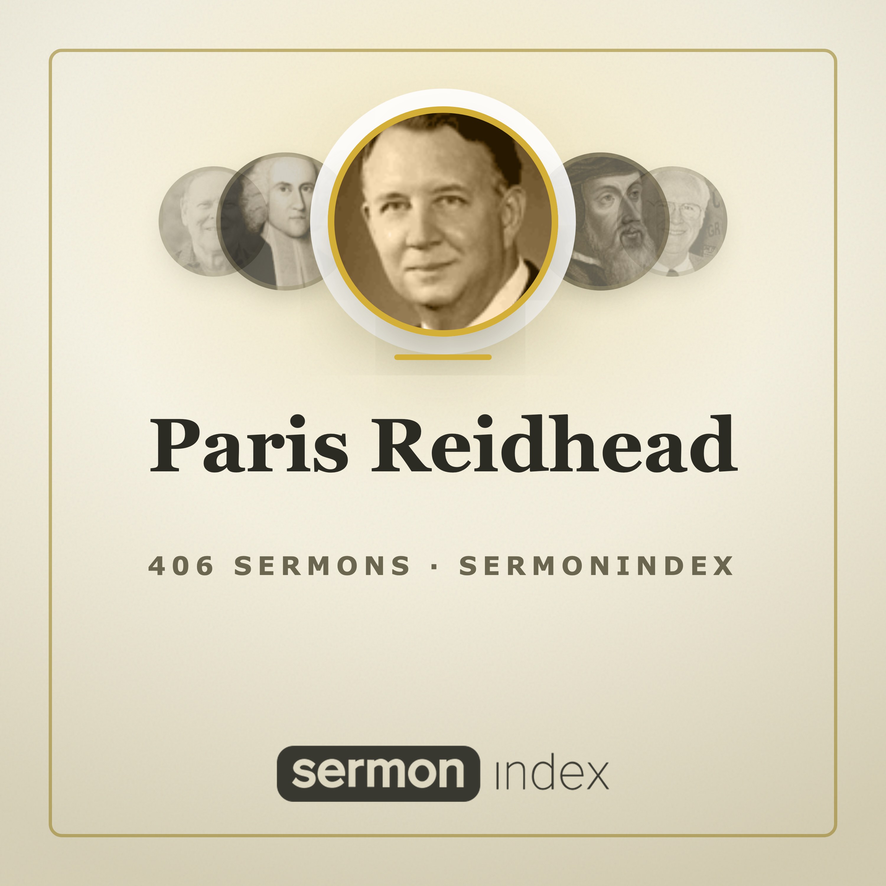 Paris Reidhead — SermonIndex podcast artwork