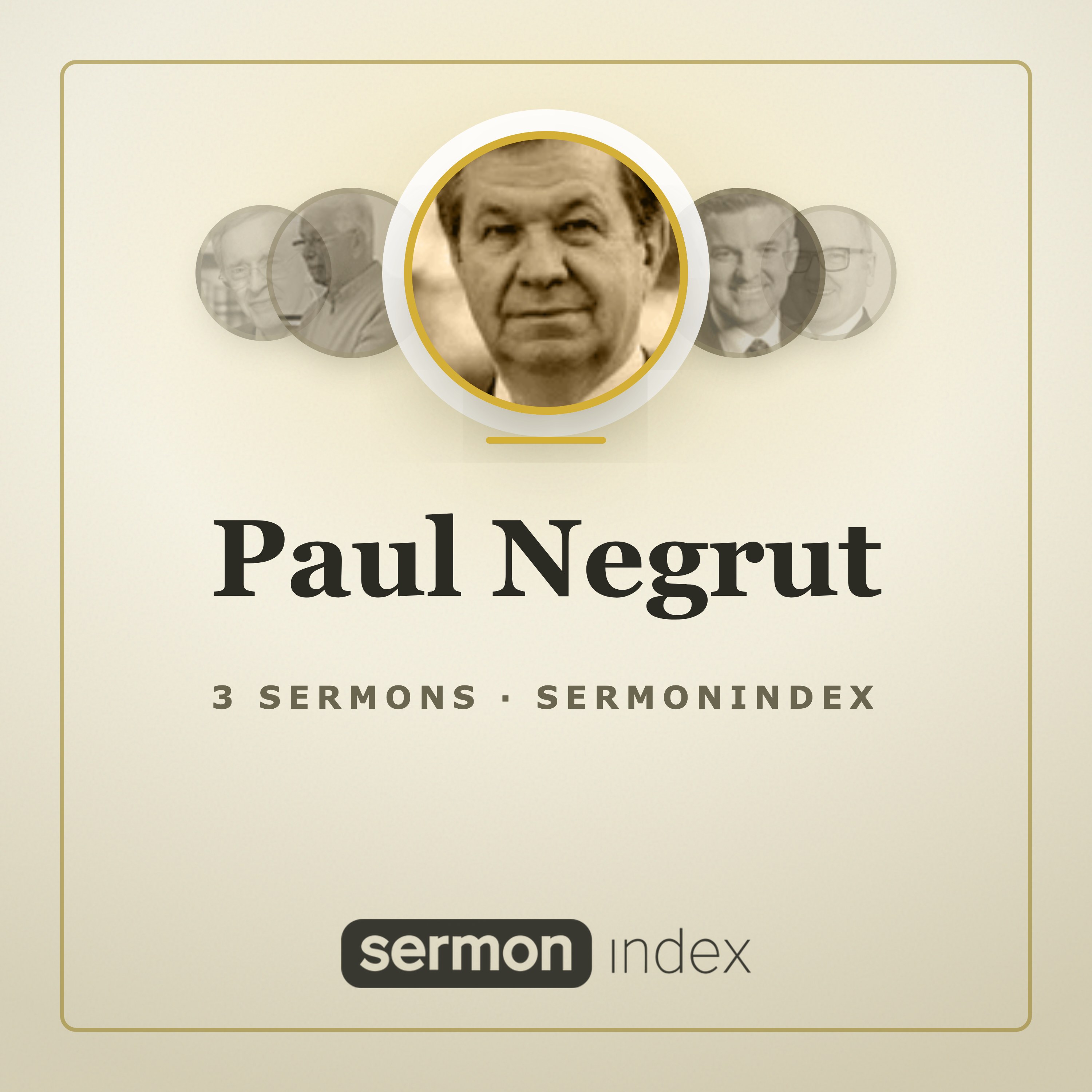 Paul Negrut — SermonIndex podcast artwork