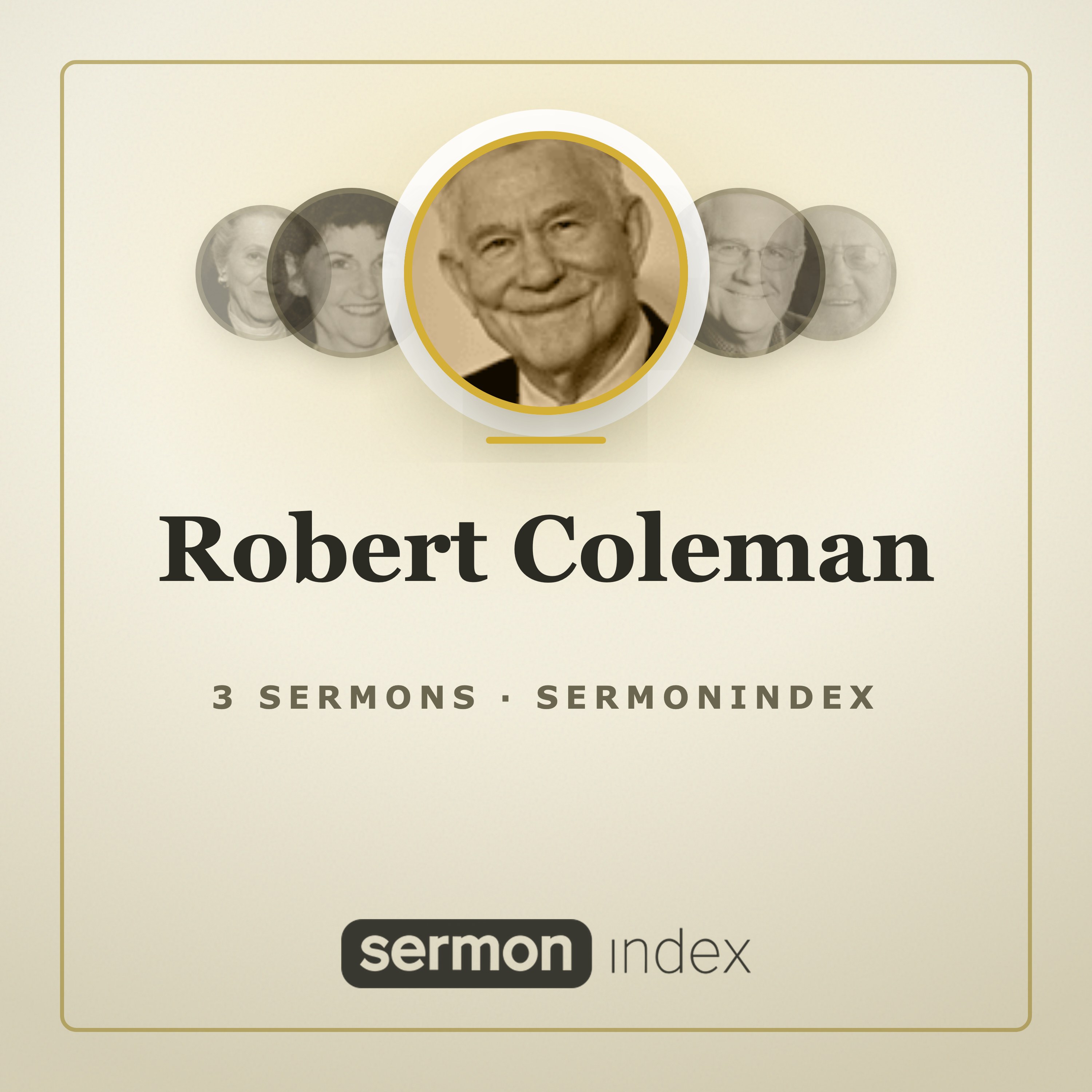 Robert Coleman — SermonIndex podcast artwork