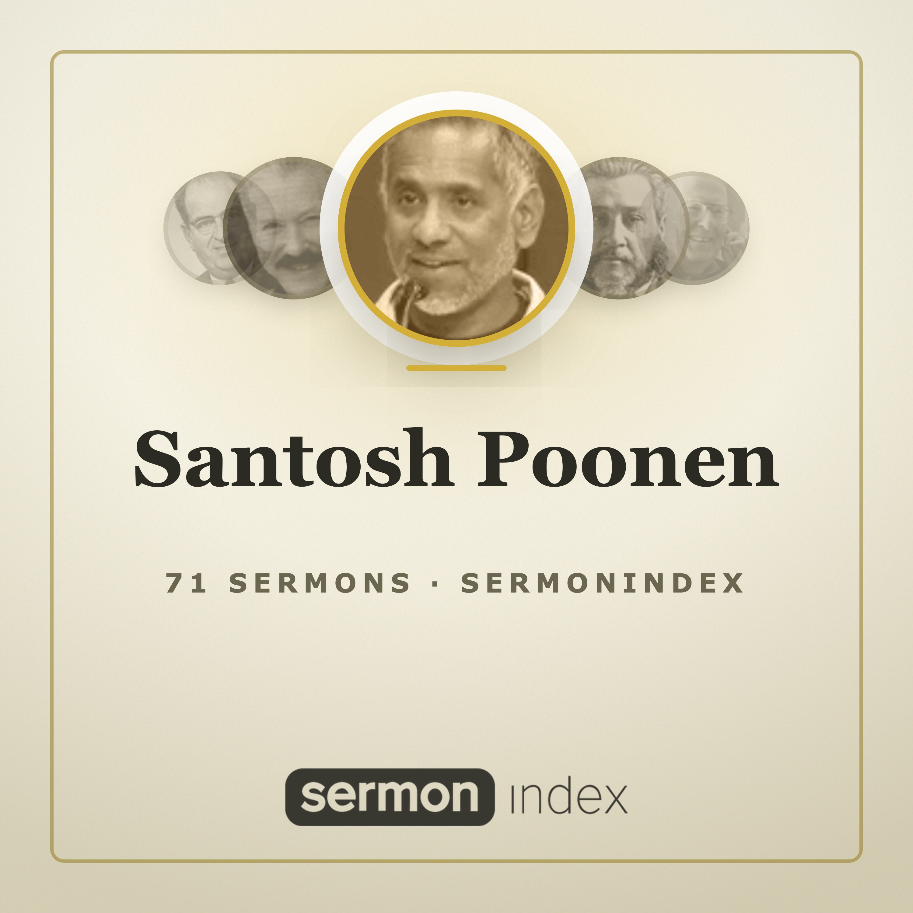 Santosh Poonen — SermonIndex podcast artwork