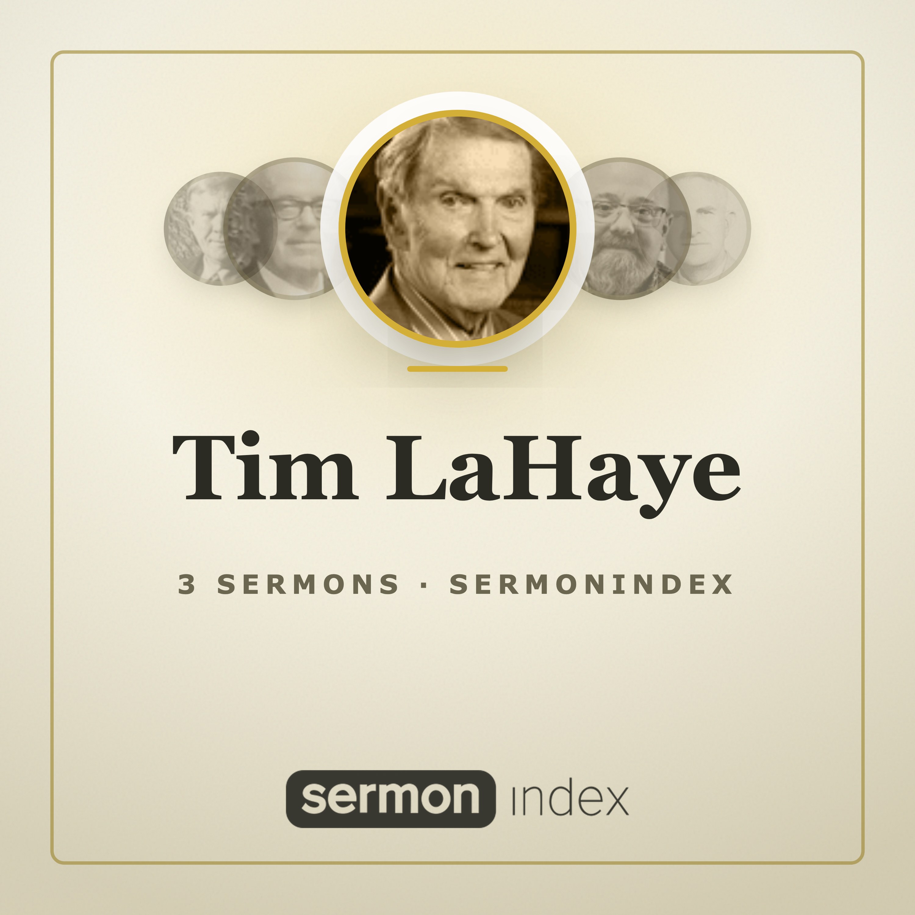 Tim LaHaye — SermonIndex podcast artwork