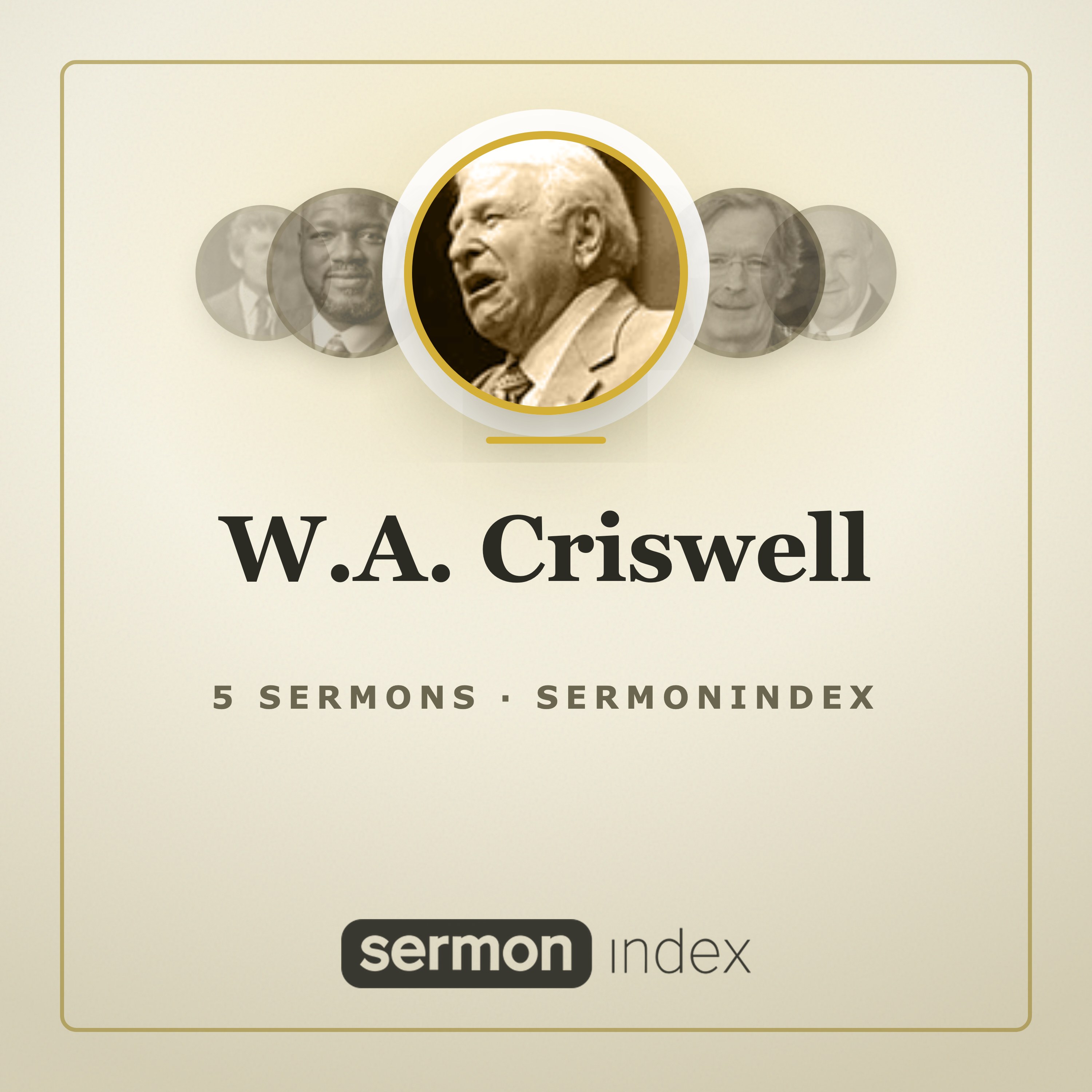 W.A. Criswell — SermonIndex podcast artwork