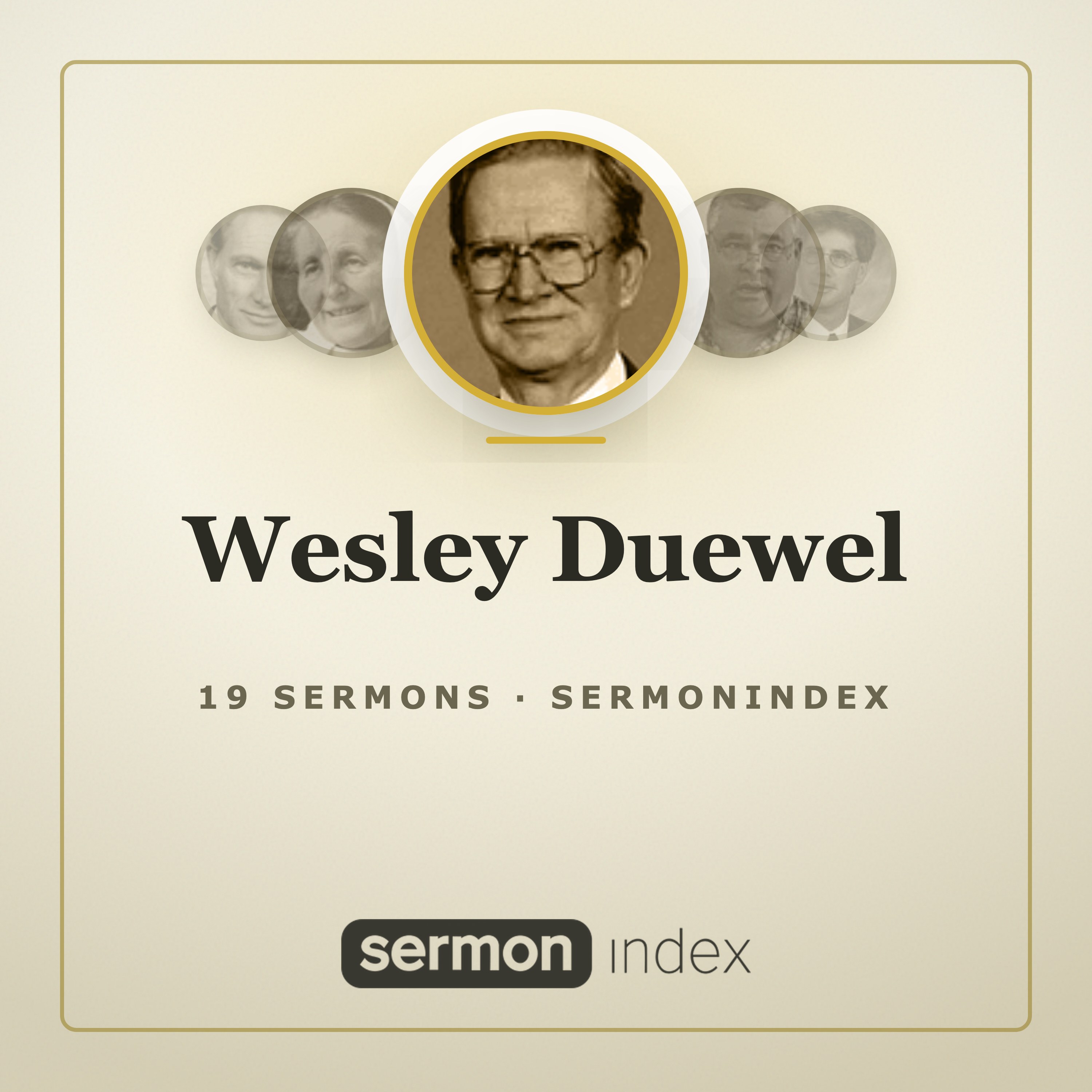 Wesley Duewel — SermonIndex podcast artwork