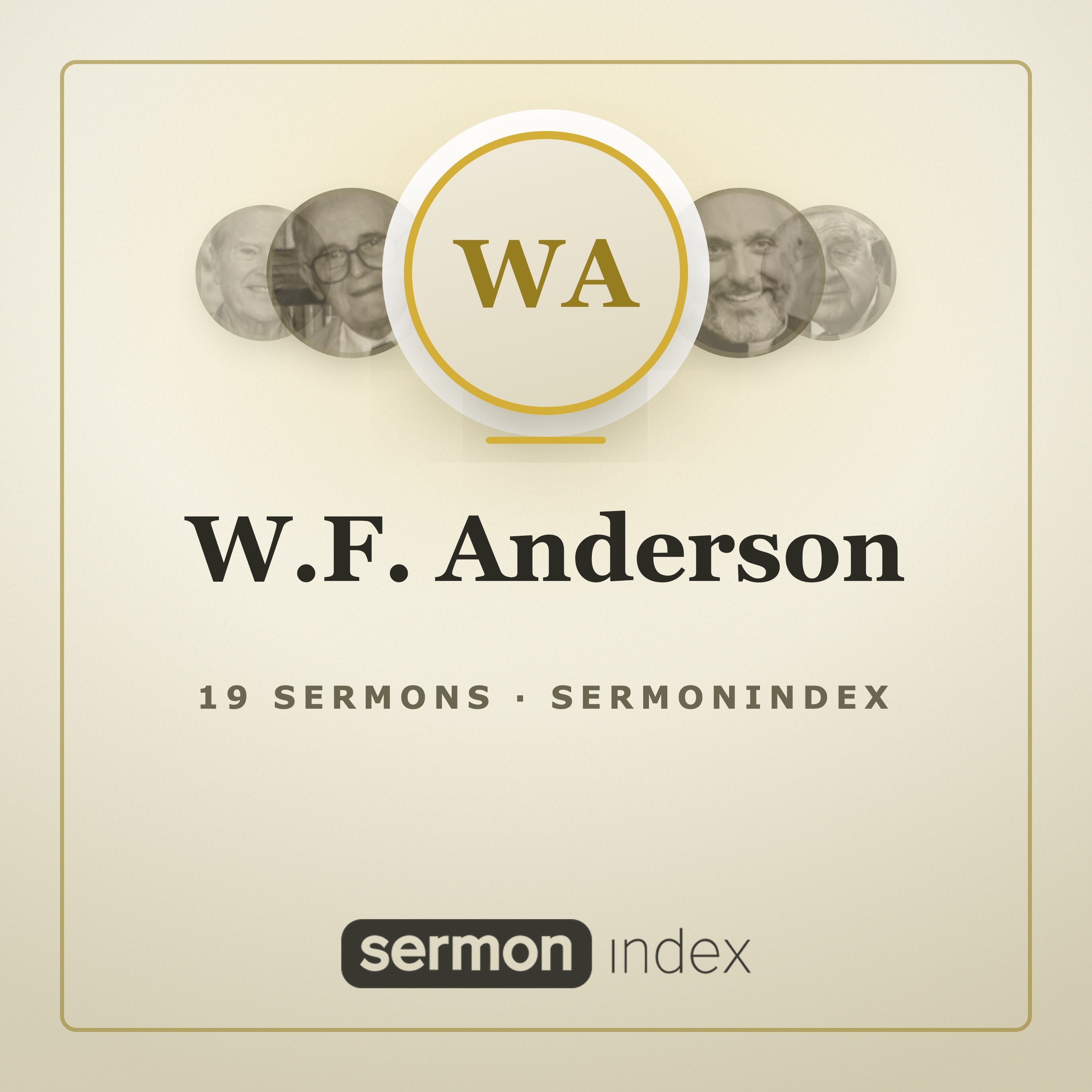 W.F. Anderson — SermonIndex podcast artwork