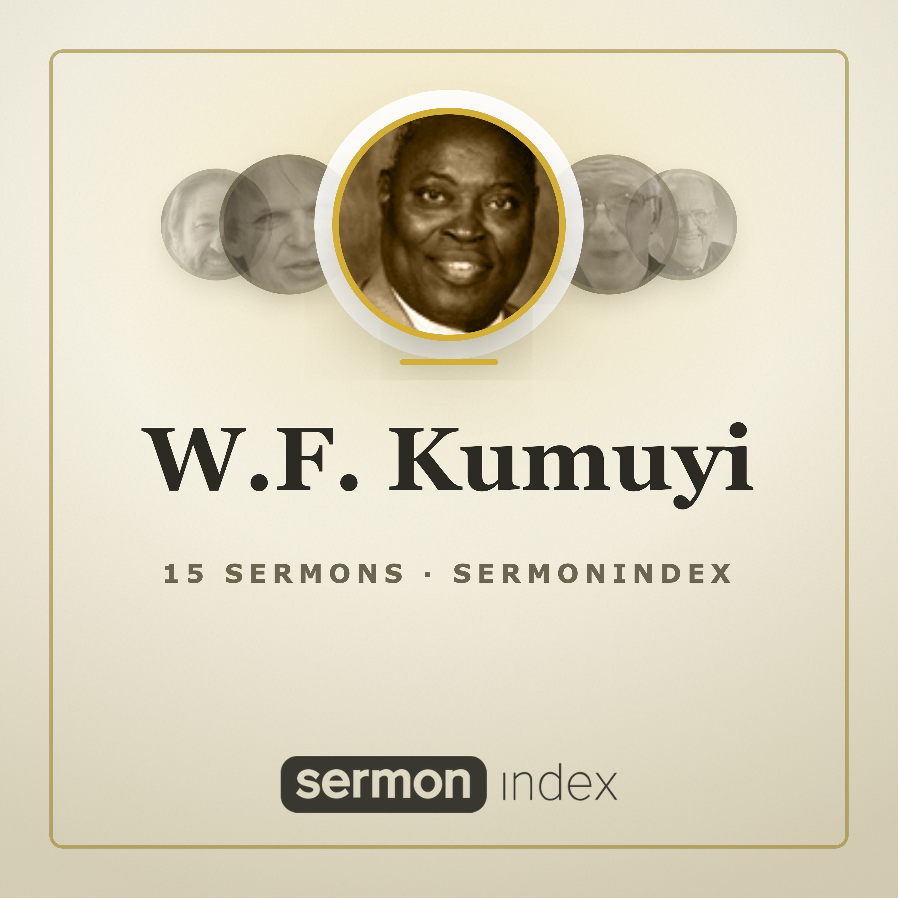 W.F. Kumuyi — SermonIndex podcast artwork