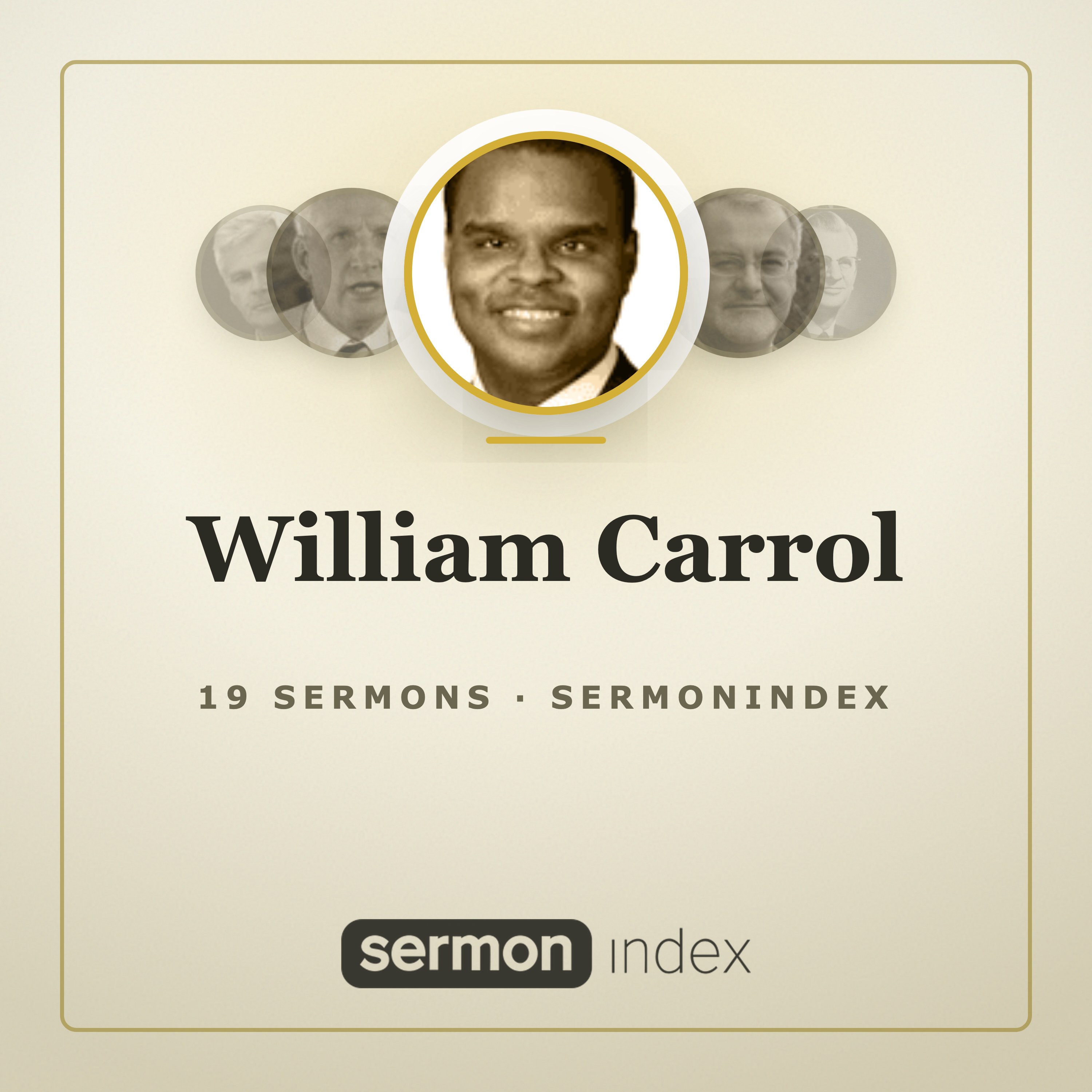 William Carrol — SermonIndex podcast artwork