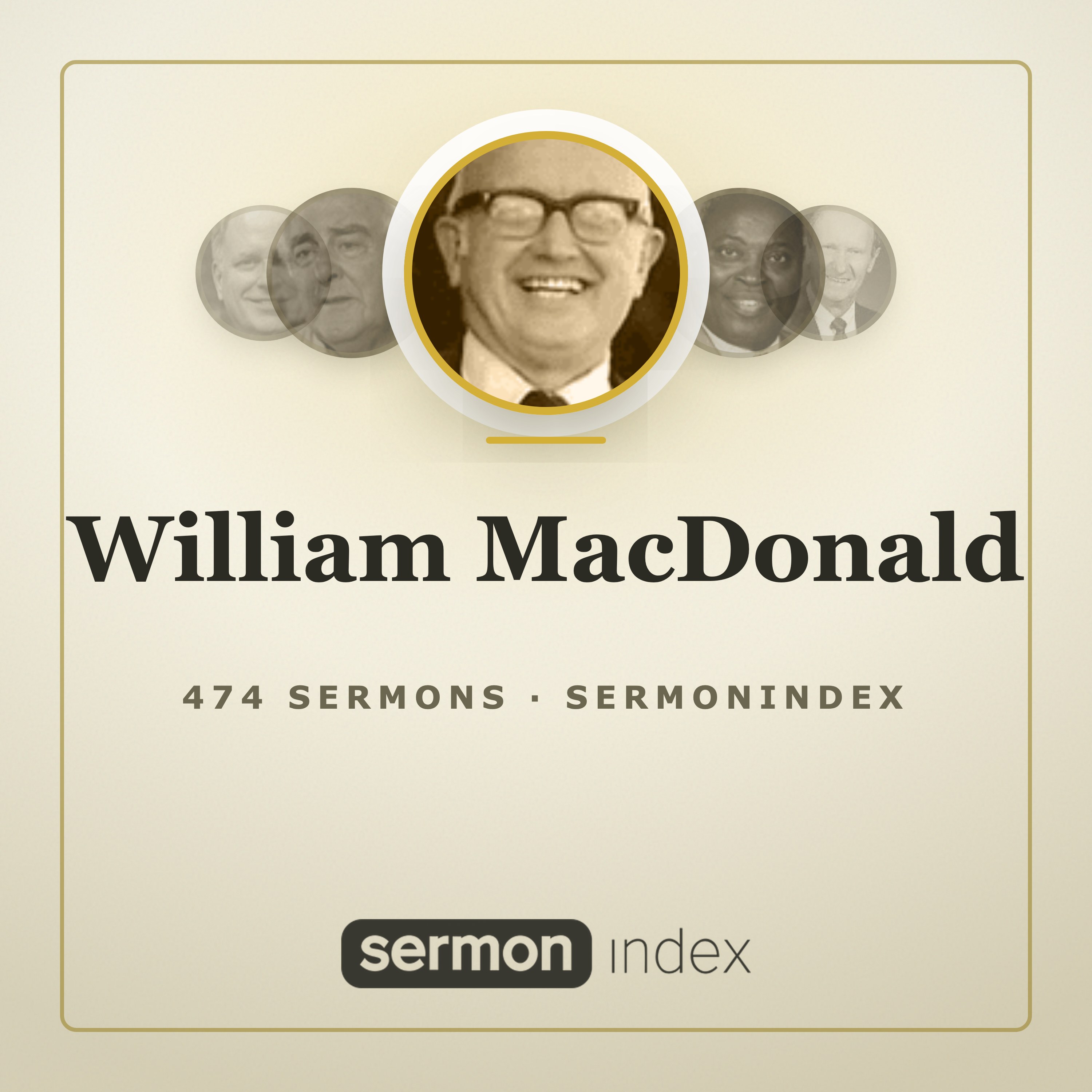 William MacDonald — SermonIndex podcast artwork